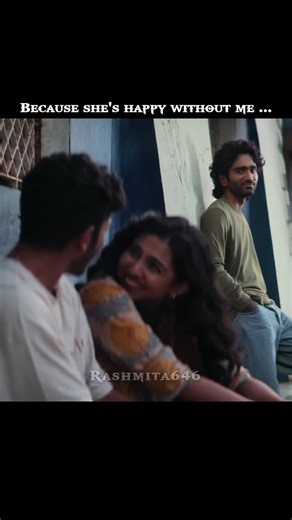 Because she's happy without me 🥺#dude #pradeepranganathan #mamithabaiju #tamilsong