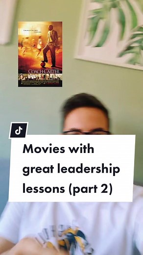 5 movies with great leadership lessons to watch this weekend (part 2) #leadership #management #careeradvice #learnontiktok #professionallife #movies #movierecommendations