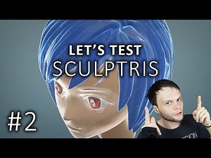 SPIDER HAIR - Part 2 - Sculptris