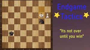Why are Endgames Important to Learn? Tactics.