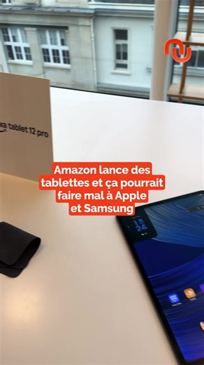 Amazon lance une tablette Alexa : menace pour Apple et Samsung ?
