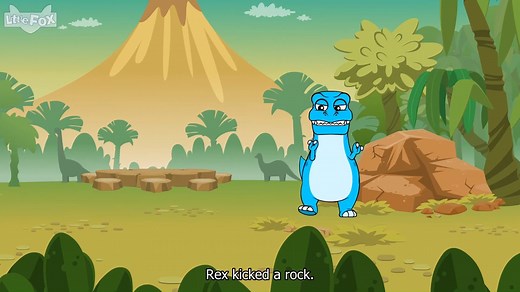 风靡全球英文启蒙分级动画片little fox level-1- 002_Dino Buddies 1_The Park