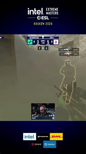 pvision collapse as rye delivers PURE SOLO QUAD #esl #iem #krakow #cs #cs2