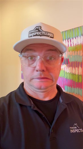 That ain’t OK. Look at this Plumbing drain line… You never know what you’re gonna find during an inspection in #Tulsa