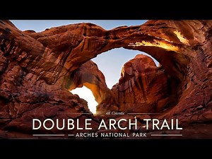Double Arch Trail POV | A Short Walk to One of the Biggest Arches (4K)