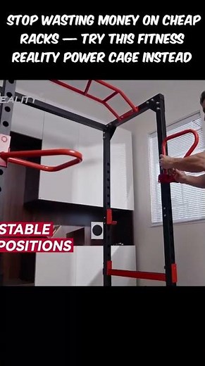 Fitness Reality Power Cage — The Safest Budget Rack You Can Actually Trust