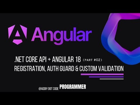 🔒 Part 2: User Authentication with .NET Core API & Angular 18 | Role-Based Access Control