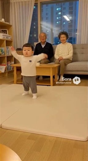 도복은 없어도 기합은 진짜인 1살 태권도 #sora2