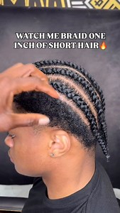 WATCH HOW I BRAID ONE INCH OF SHORT HAIR USING EXTENSIONS AS A PROTECTIVE STYLE TO PROMOTE HAIR GROWTH!🔥🔥🔥💫 #timaaslayz | Timaaslayz