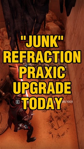 Praxic Blade Refraction Upgrade Location Today #destiny2 #destiny2guide #destiny2renegades #guide