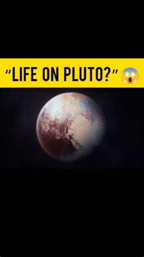 Space Hub | “LIFE ON PLUTO?” 😱❄️ Pluto isn’t as silent as we once thought… ❄️👀 Strange structures, liquid water, and toxic gases have been found... | Instagram
