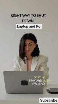 Right Way To Shut Down PC|Computer ko shut down karne ka sahi tarika #shorts #trending #viral #ai