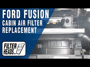 How to Replace Cabin Air Filter 2017 Ford Fusion | AQ1227