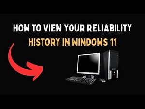 How to View Your Reliability History in Windows 11
