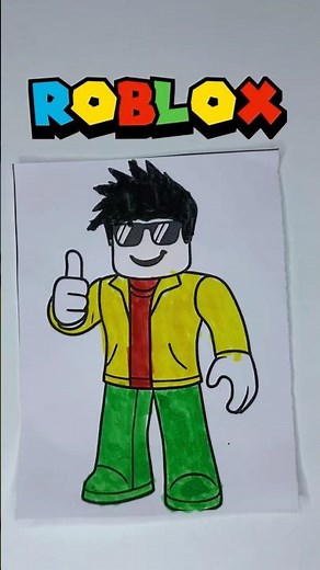 “Roblox Coloring Page for Kids”#art#colors#coloring
