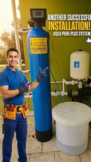 AquaPure setup complete ✔️Customer happy ✔️Pure water, pure trust 💧✨ #shorts #waterpurifier
