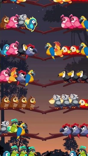 Bird Sorting Game 🎯🎯#bubbleverse-92🕊️🐦🎮#fypppppppppppppppppppppppppppppppp 🎯🍀🎲🍁🎉🧩🎮