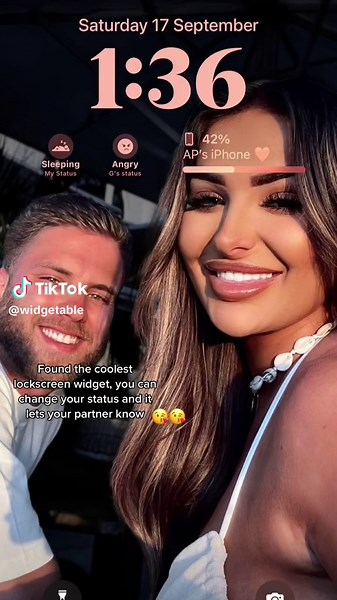 Download widgetable and have fun with it🫶#foryoupage #love #widgets #widgetable #tutorial #couplesapp