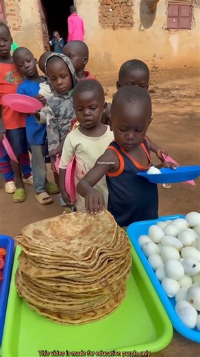 A little boy won the Defender Car game by eating eggs #shorts