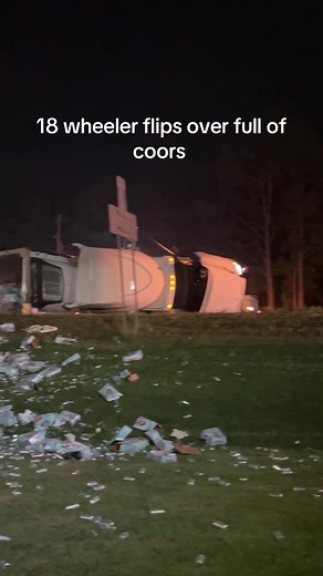 18 Wheeler Accident in Bono Arkansas Involving Coors Beer
