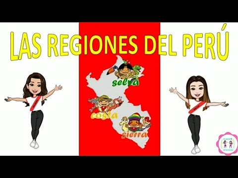 Las regiones del Perú para niños ❤️ Costa, Sierra, Selva y Mar Peruano 🌟