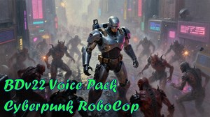 BDv22VoicePack - Cyberpunk RoboCop addon - Brutal Doom mod for Doom