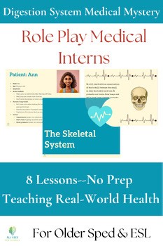 Skeletal System Unit: Interactive Slides & Medical Mystery Case