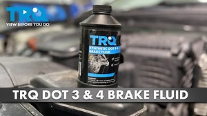 How to Use TRQ Dot 3  4 Brake Fluid