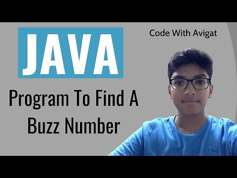 Program To Find A Buzz Number | Java Tutorial