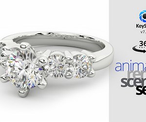 ArtStation - KeyShot Scene Setup For Jewelry 3D Rendering 360 Video | Resources