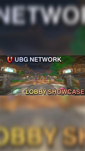 UBG NETWORK | Minecraft Server | Lobby Showcase |