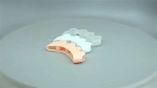 Wholesale Gel Toe Spreader 5 Toe Separator Yoga Toe Separator Silicone Black