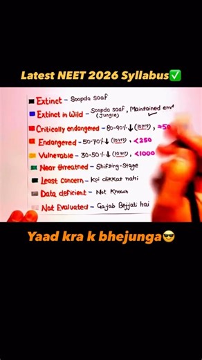 KV on Instagram: "Included in NEET 2026 🫡"