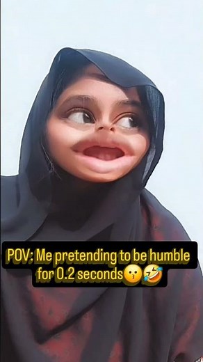 POV: Me pretending to be humble for 0.2 seconds #explorepage #fypppp #ohhmysara #relatable #funny