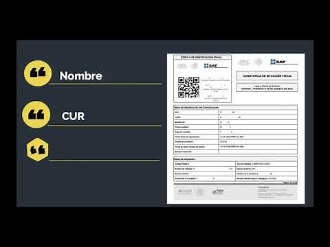 Descarga tu RFC, cédula de identificación fiscal, o constancia de situación fiscal.