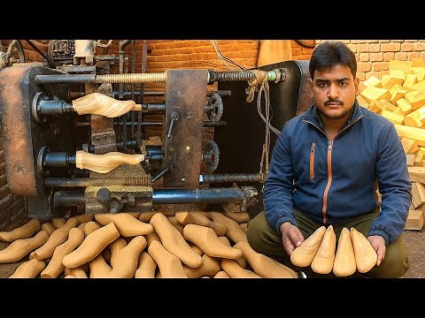 Inside a Shoe Last Factory – How Wooden Lasts Are Mass Produced