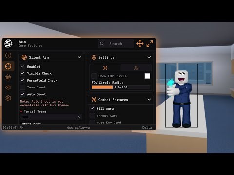 PRISON LIFE SCRIPT 2026 🧜🏻 (FREE) Rapid Fire, Visual, Auto Arrest, Kill Aura