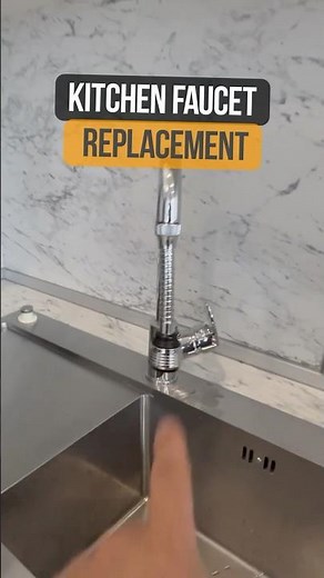 Replacing a Kitchen Faucet #handyman #diy #plumbing