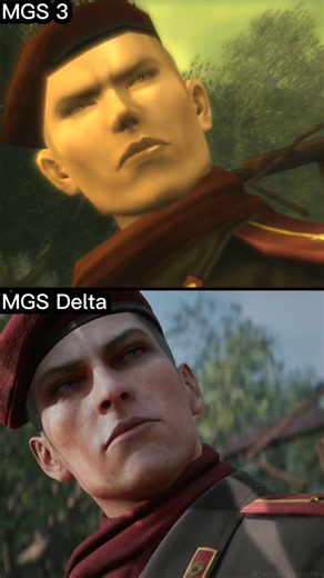 Ocelot Reveals Himself - MGS Delta vs. MGS3 #mgs #mgsdelta #mgs3