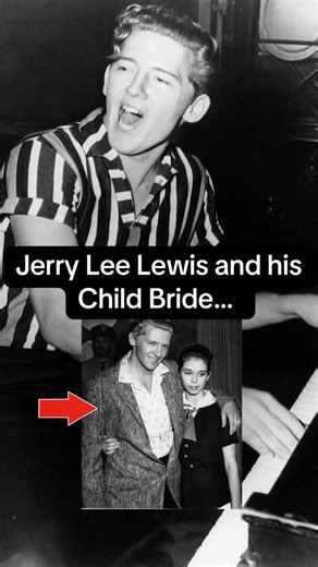 History, Mystery, and Horror | Jerry Lee Lewis and his Child Bride #fyp #History #didyouknow #rock #jerryleelewis #MyraGaleBrown #RockNRoll #RockHistory #MusicScandal... | Instagram