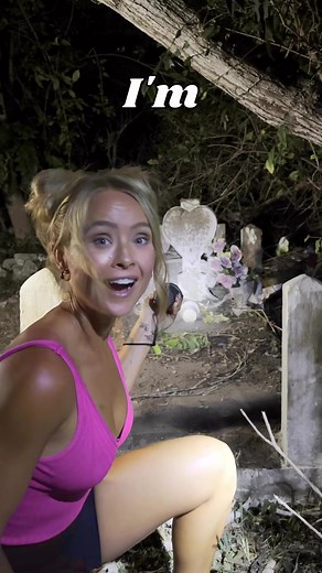 I cleaned an abandoned grave at night 👻 | Clean Girl