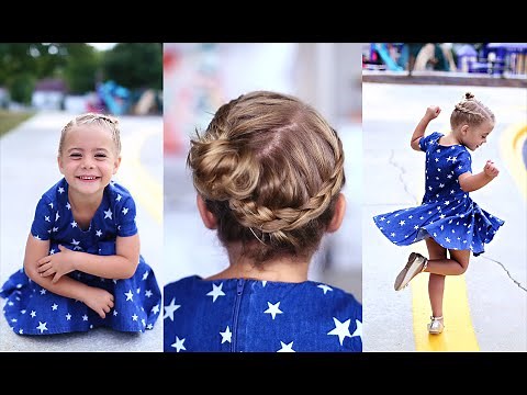 Crown Braid | Toddler Hairstyle | Cute Girls Hairstyles