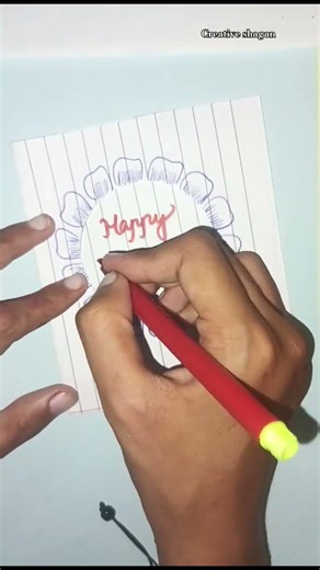 Notebook paper craft 💗 #viral #diy #craft #youtubeshorts #creativeshagan