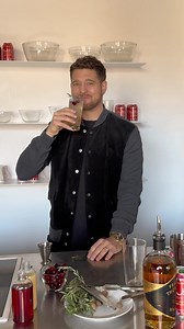 Michael Bublé on Instagram: "call it my holidaé masterpiece – the bublé berry bramble! 🎄🥂 give it a try!​ 1 ½ oz of Fraser & Thompson whiskey (skip this step for a delicious mocktail!)​ 0.75 oz of spiced cranberry cordial **​ 0.75 oz of lemon juice​ 3 oz of merryberrybublé​ garnish with nutmeg, cranberries and rosemary​ spiced cranberry cordial**​ 250ml tart cranberry juice​ 400g sugar​ peel of one orange ​ 6 allspice berries ​ 4 cloves"