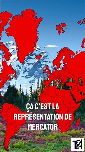 Carte de Mercator vs de Peters