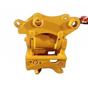 [Hot Item] Excavator Tilt Rotator Quick Coupler Hydraulic Tilt Quick Coupler 180 Degree Tilt Hitch Used for 1-4 Ton Excavator