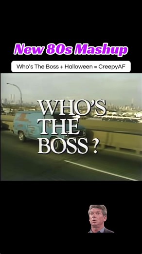 Who knew the opening of the cheesy 80s sitcom could be so creepy?! 👻 All it takes is the wrong music, in this case the theme from 80s slasher pic Halloween 🔪 #1980s #whostheboss #tonydanza
