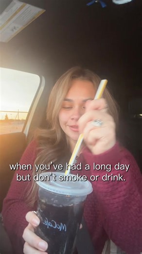 Refreshing McDonald's Fountain Drink for Tired Moms