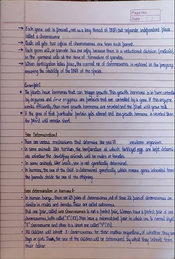 Class 10| Biology| Chapter -9 | Heredity and Evolution notes