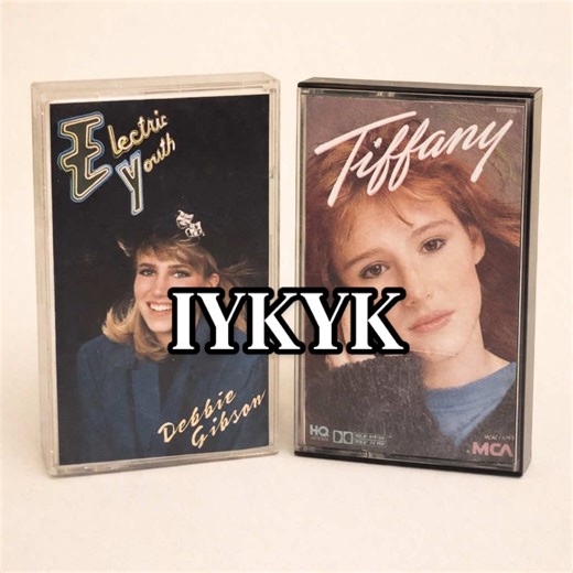 The battle between Debbie and Tiffany. Who’s your first pick? #genx #80s #80smusic #cassettetape #tapeplayer